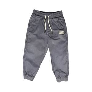 Burberry Kids' NWOT Luxury Logo Joggers Navy Blue Size 3Y Toddler - Rare